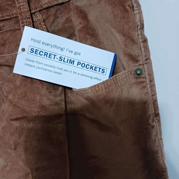 Rockstar, super skinny, high Rise pants size 16 slimming pockets Brown soft - Picture 2 of 4